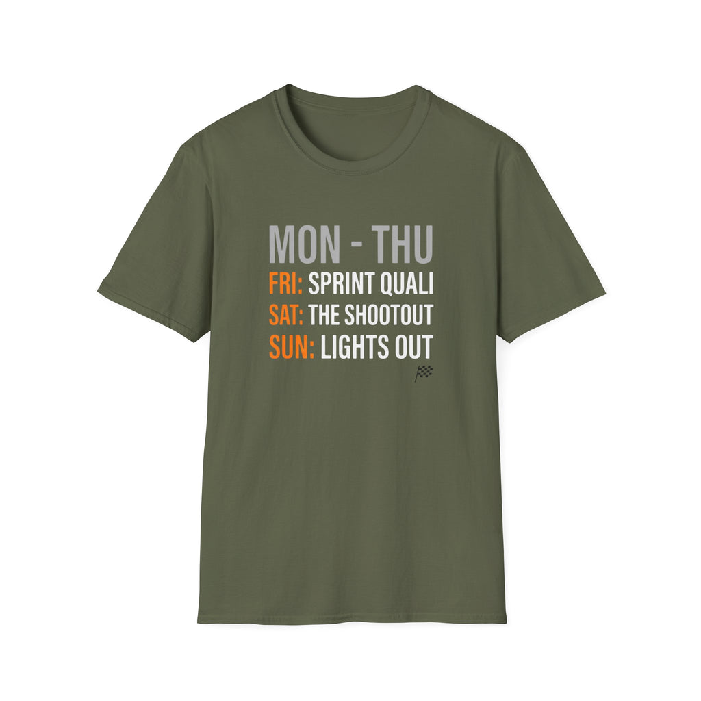 Mon - Sun Sprint T-Shirt