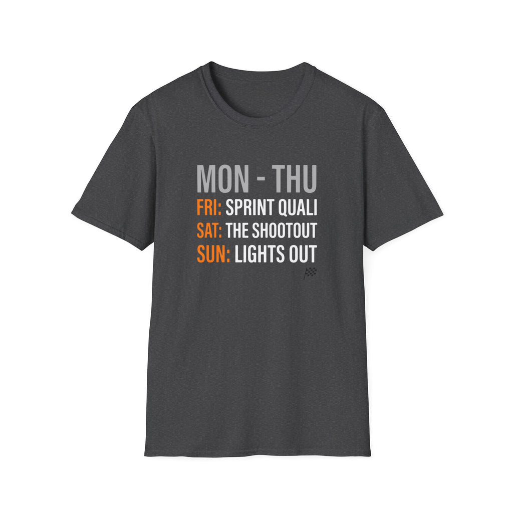 Mon - Sun Sprint T-Shirt