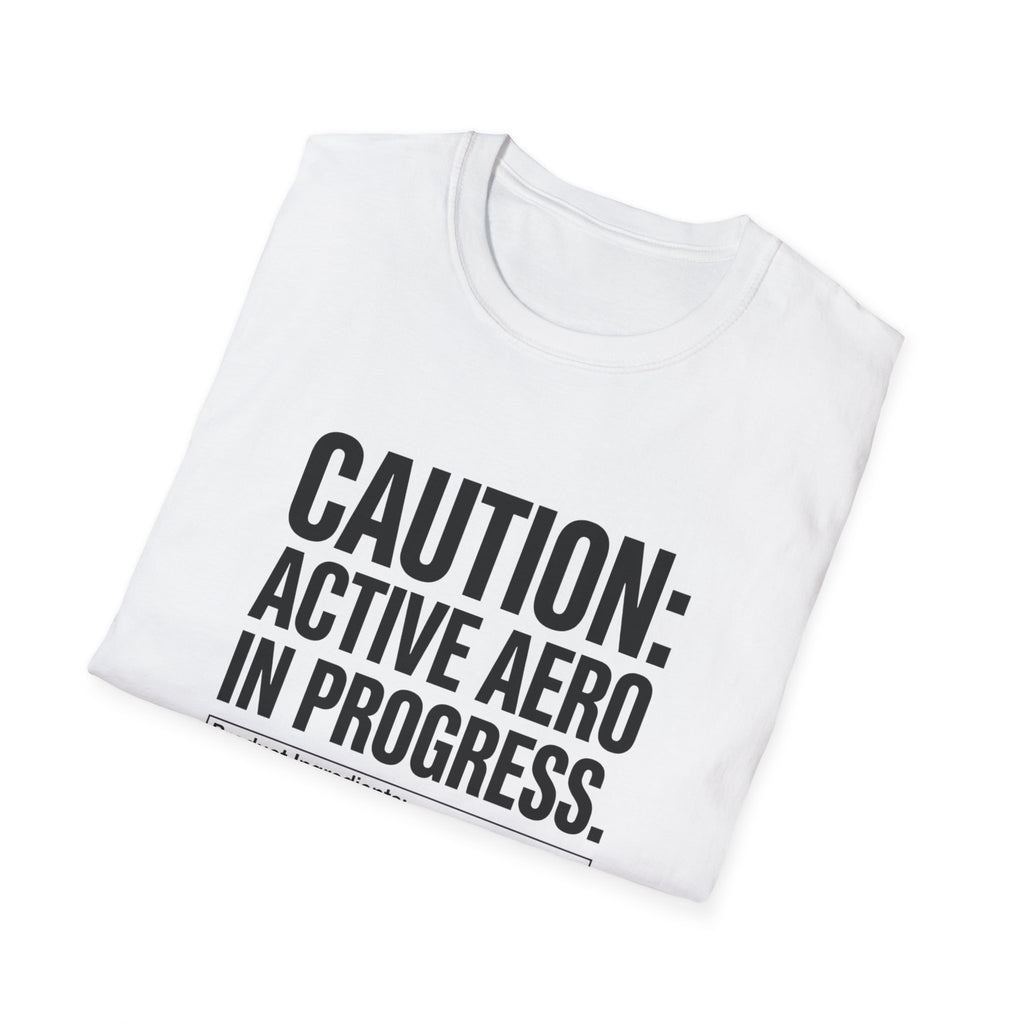 Caution Active Aero In Progress T-Shirt