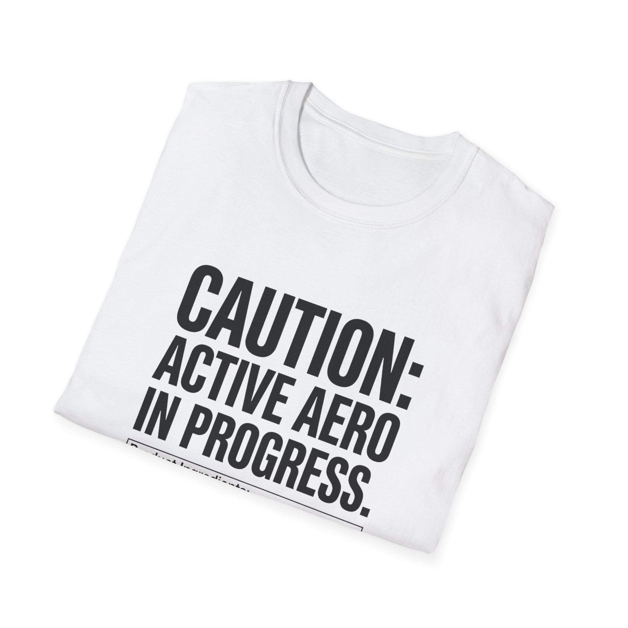 Caution Active Aero In Progress T-Shirt