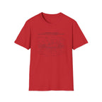 F1 Aerodynamic Schematic T-Shirt