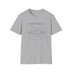 F1 Aerodynamic Schematic T-Shirt