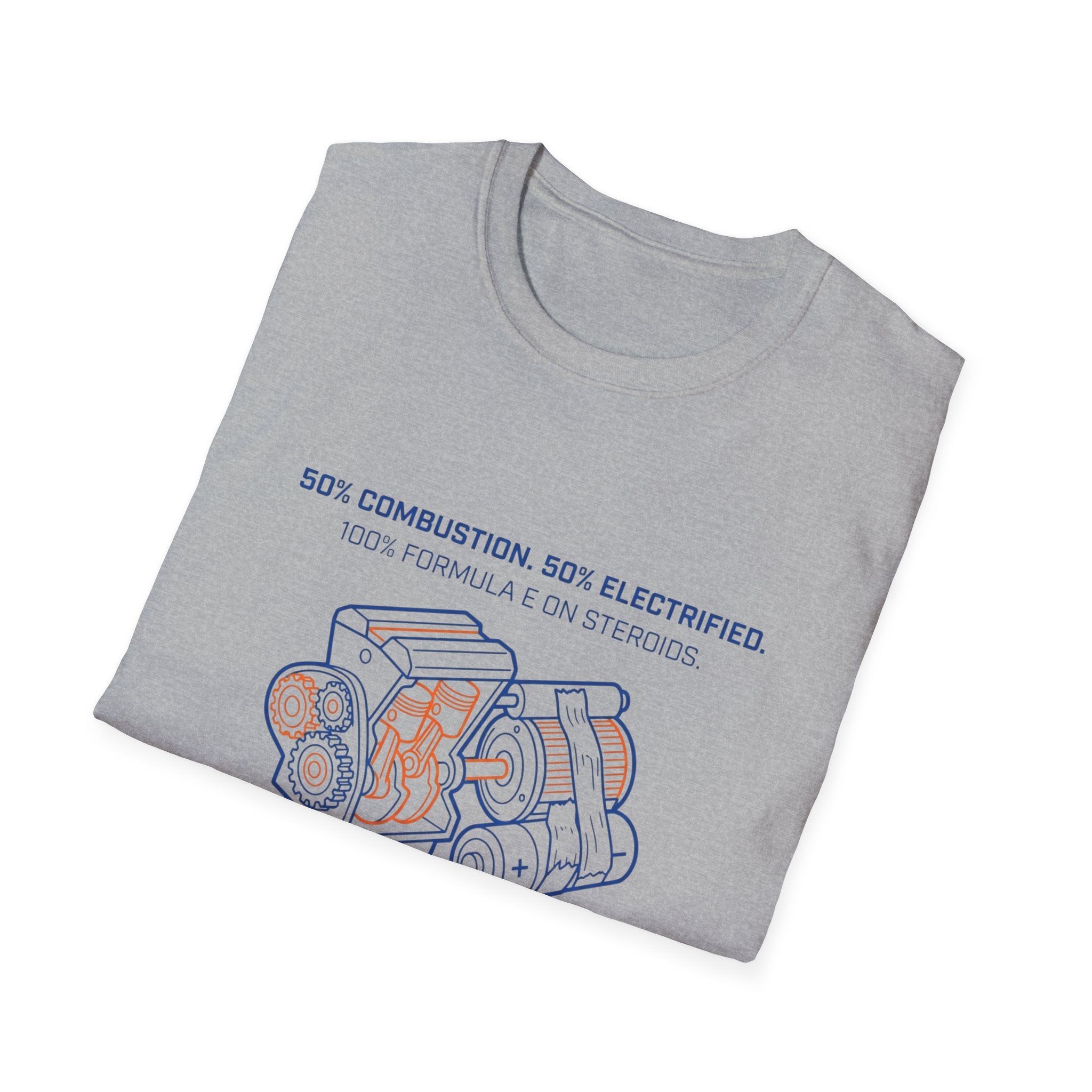50% Combustion 50% Electrified T-Shirt