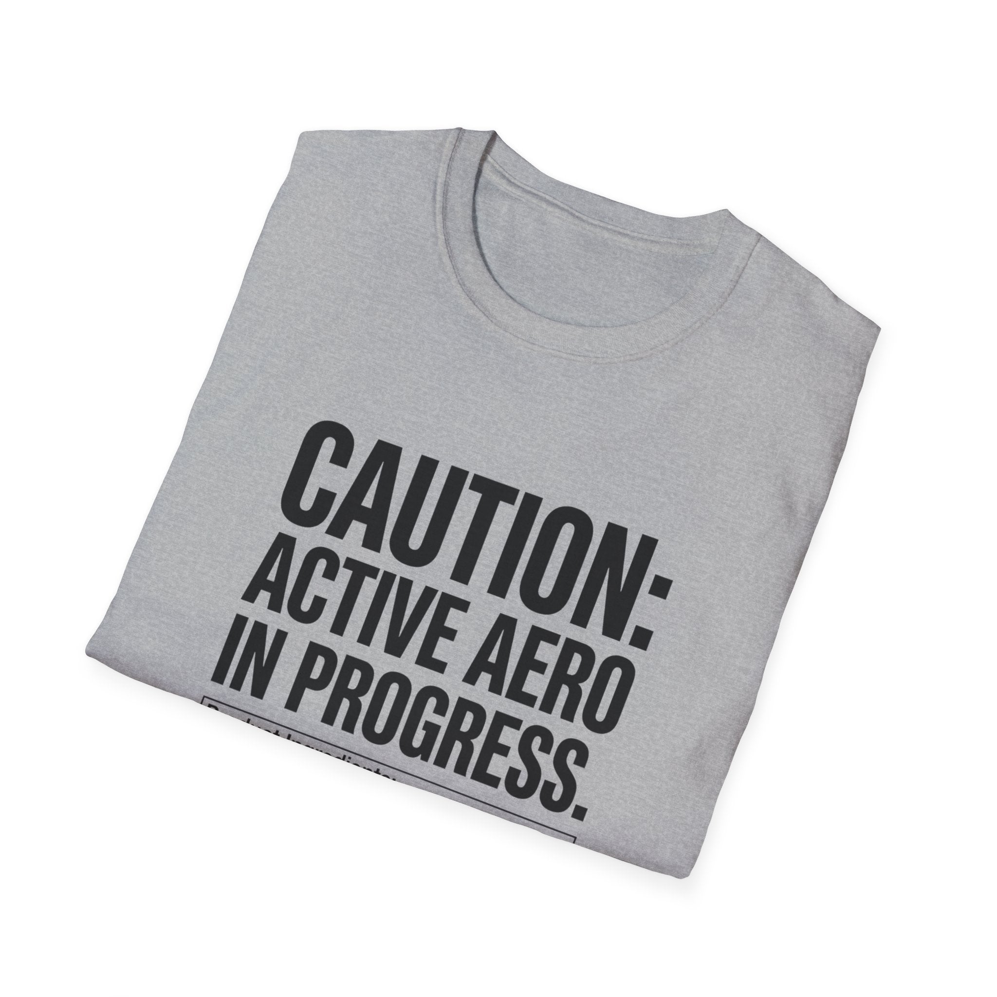 Caution Active Aero In Progress T-Shirt