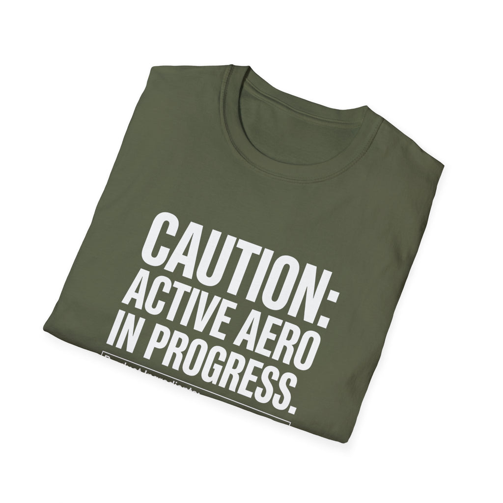 Caution Active Aero In Progress T-Shirt