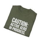 Caution Active Aero In Progress T-Shirt