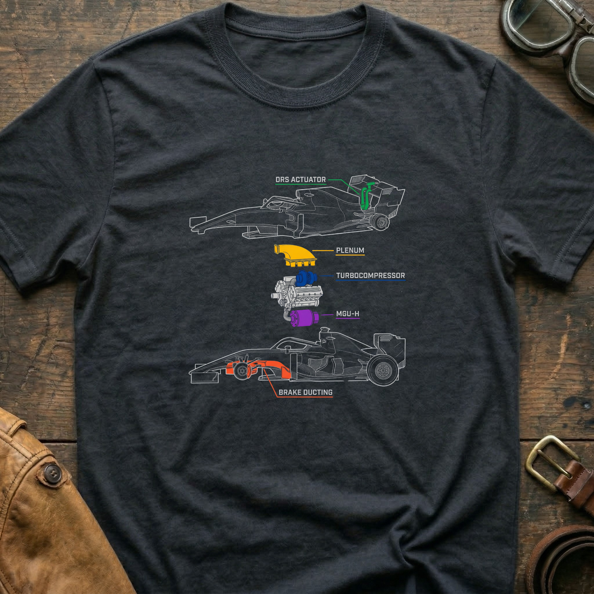 Technical Breakdown T-Shirt