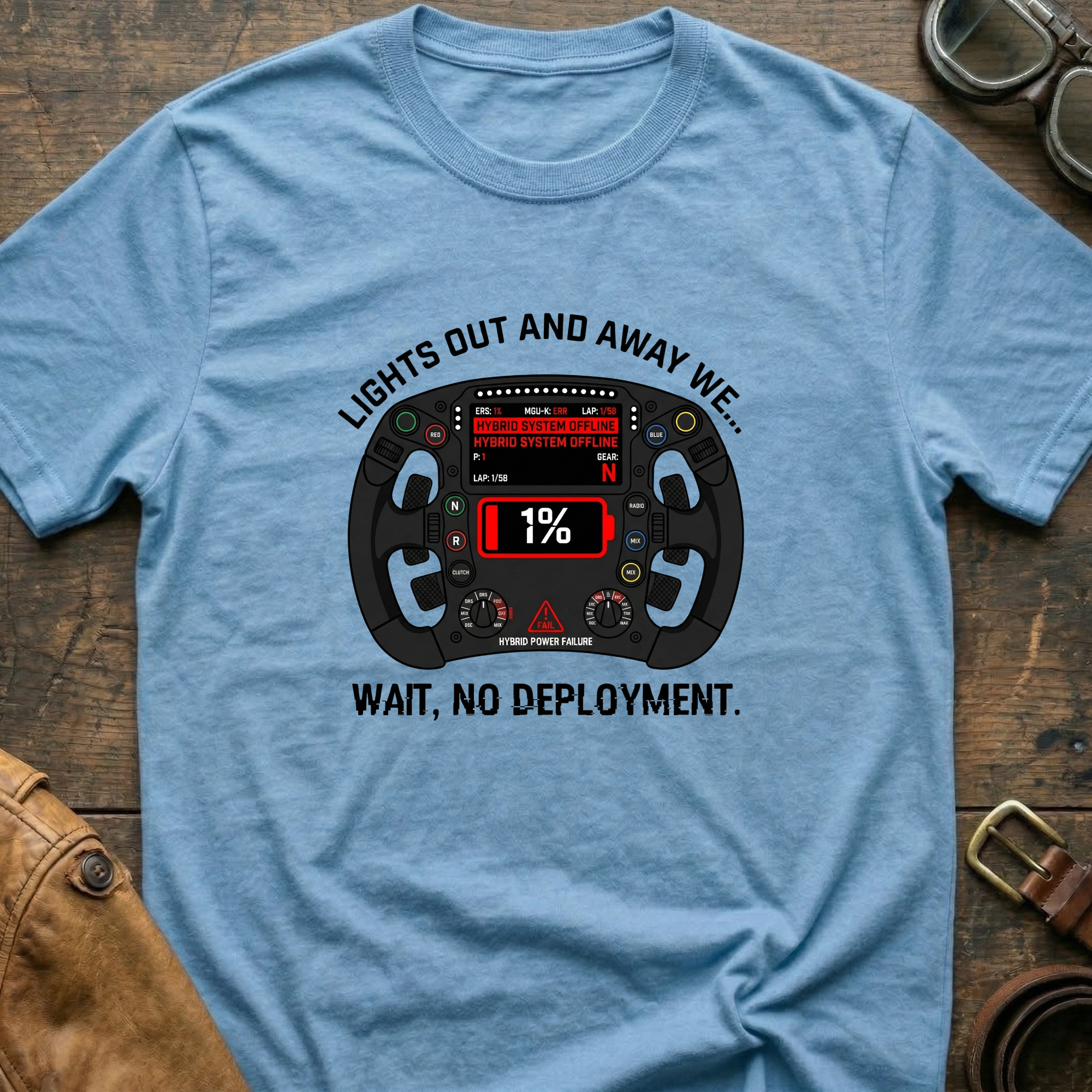 Lights Out And Away We Wait T-Shirt