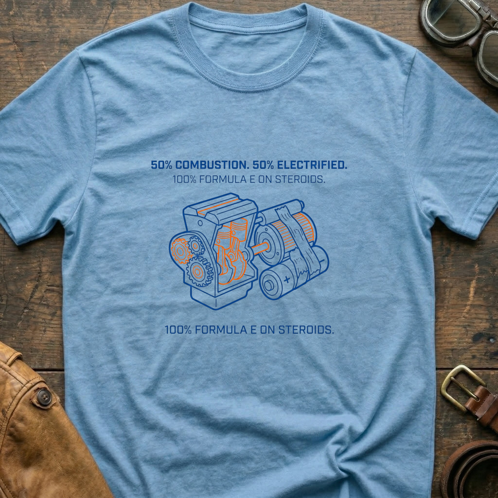 50% Combustion 50% Electrified T-Shirt