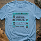 Sunday Race Day:  F1 Quest Log T Shirt