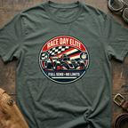 Race Day Elite T-Shirt — 'Full Send • No Limits' Vintage Racing Tee