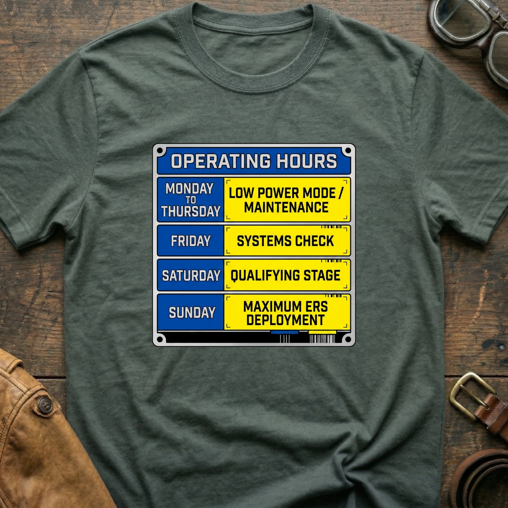 Operating Hours T-Shirt