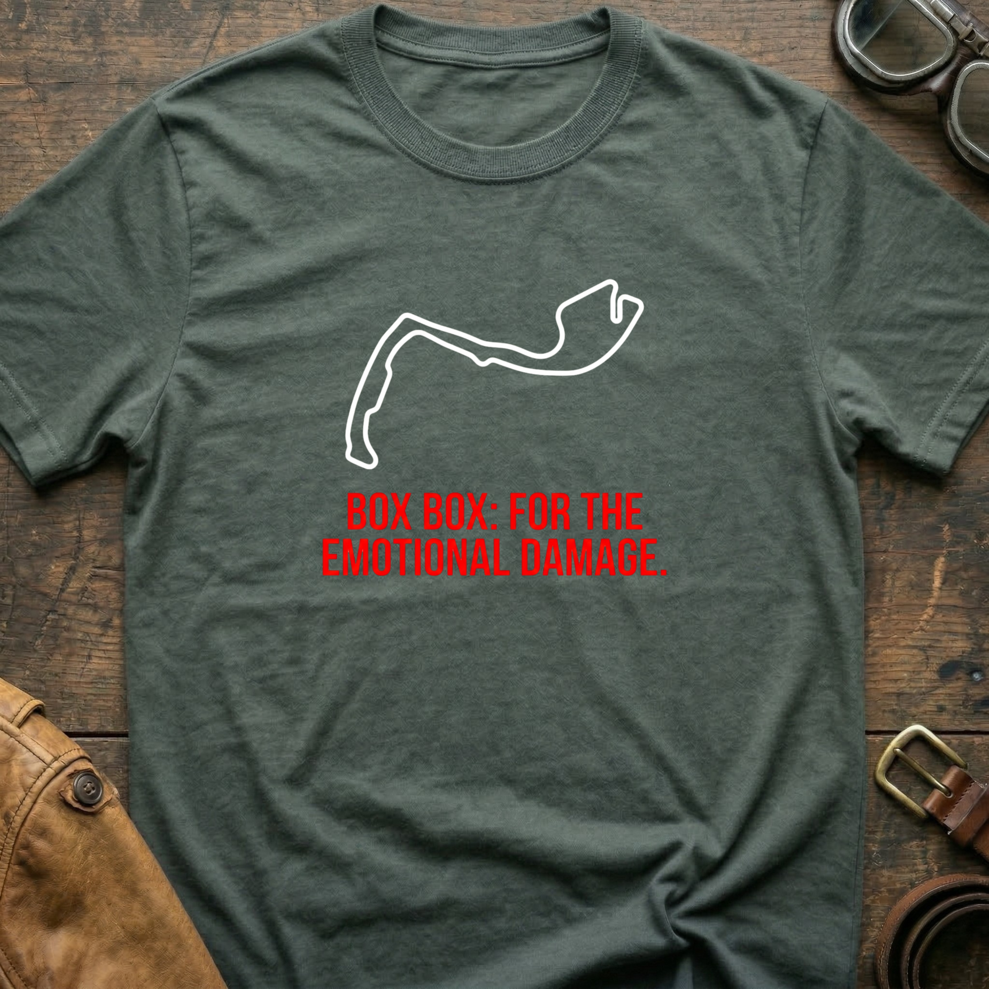 Box Box for Emotional Damage T Shirt
