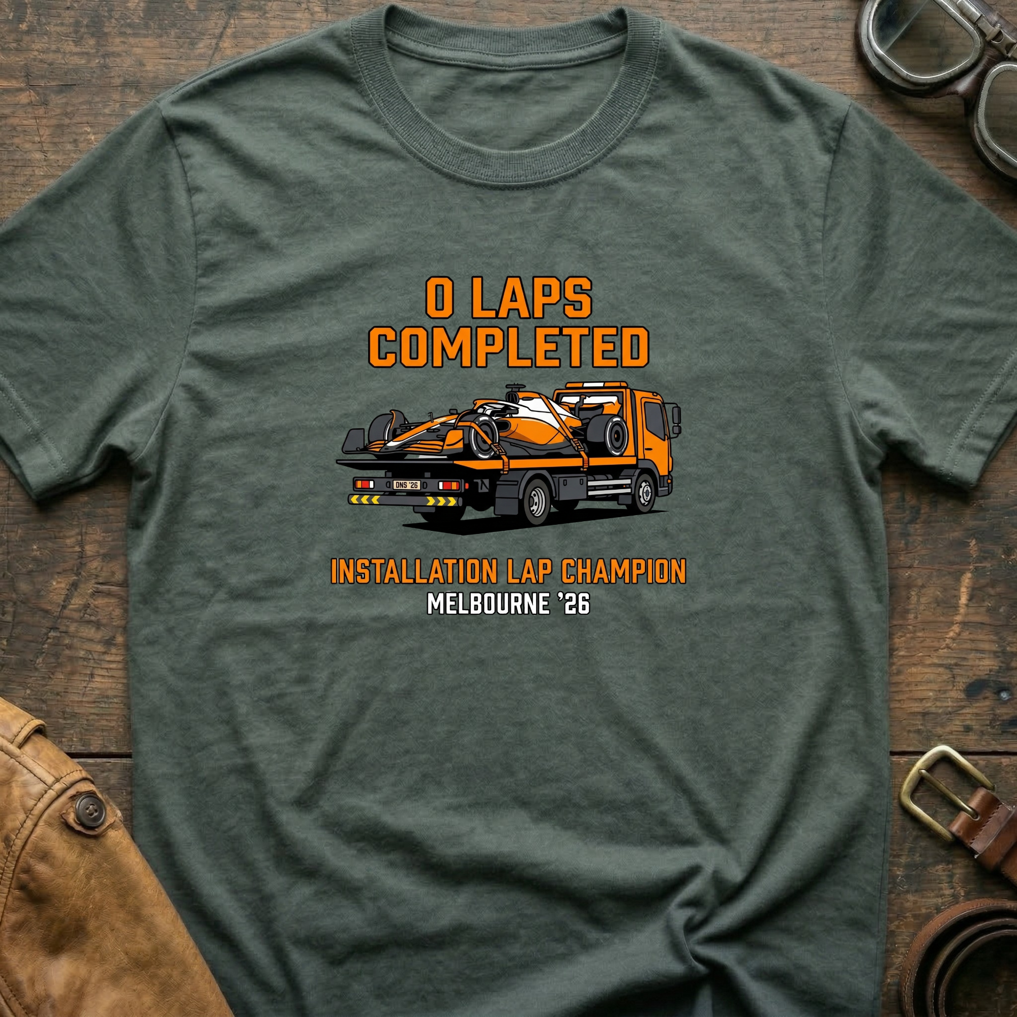 0 Laps Completed T-Shirt