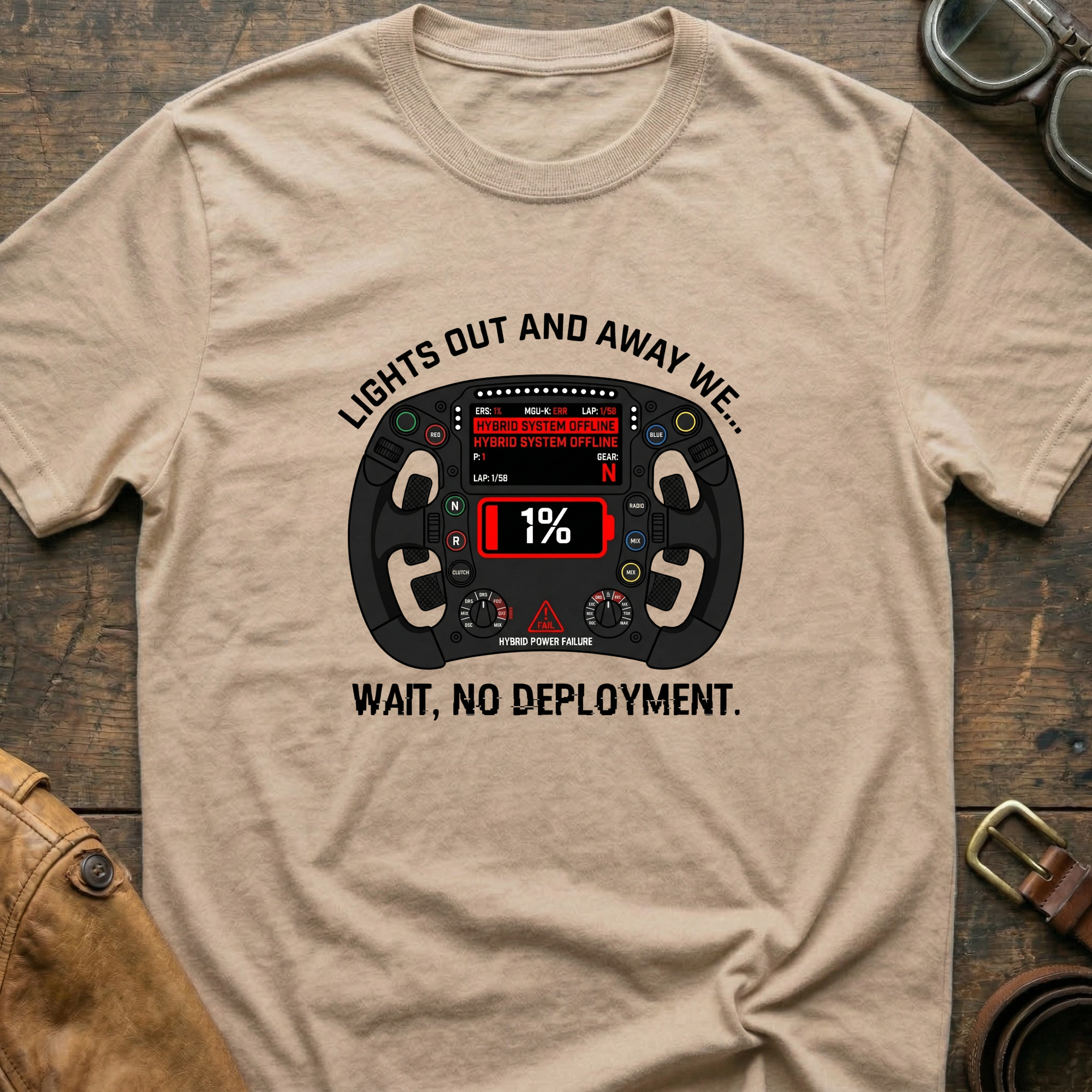 Lights Out And Away We Wait T-Shirt