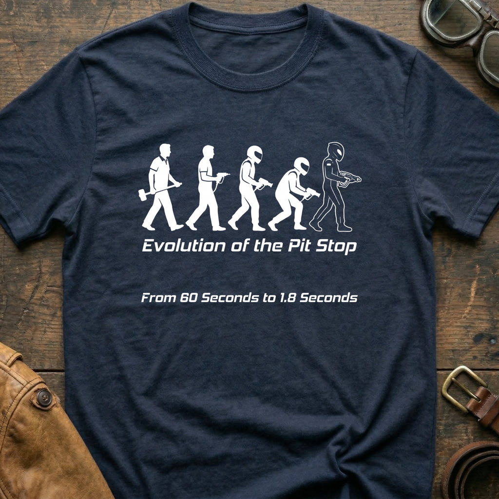 Evolution of the pit stop T-Shirt