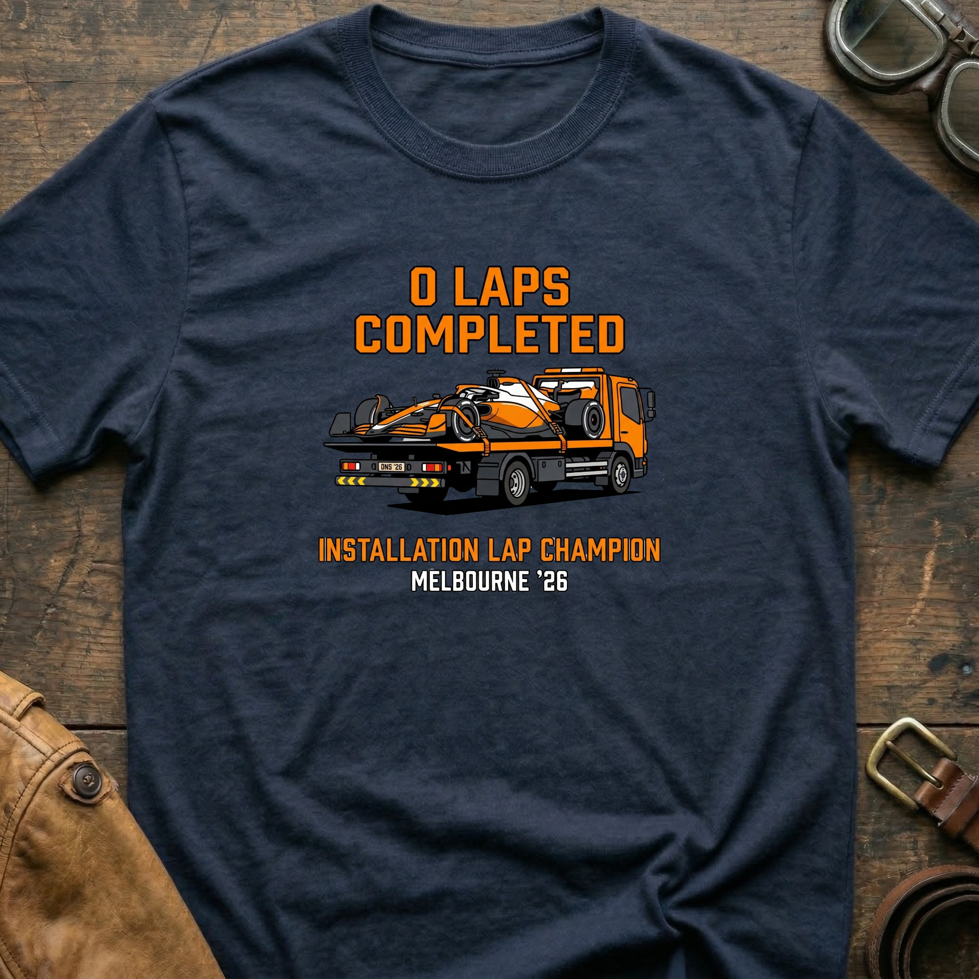 0 Laps Completed T-Shirt