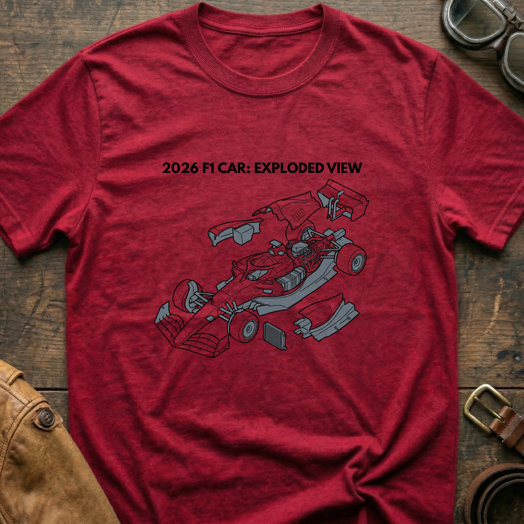2026 F1 Exploded View T-Shirt
