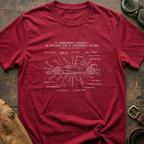 F1 Aerodynamic Schematic T-Shirt