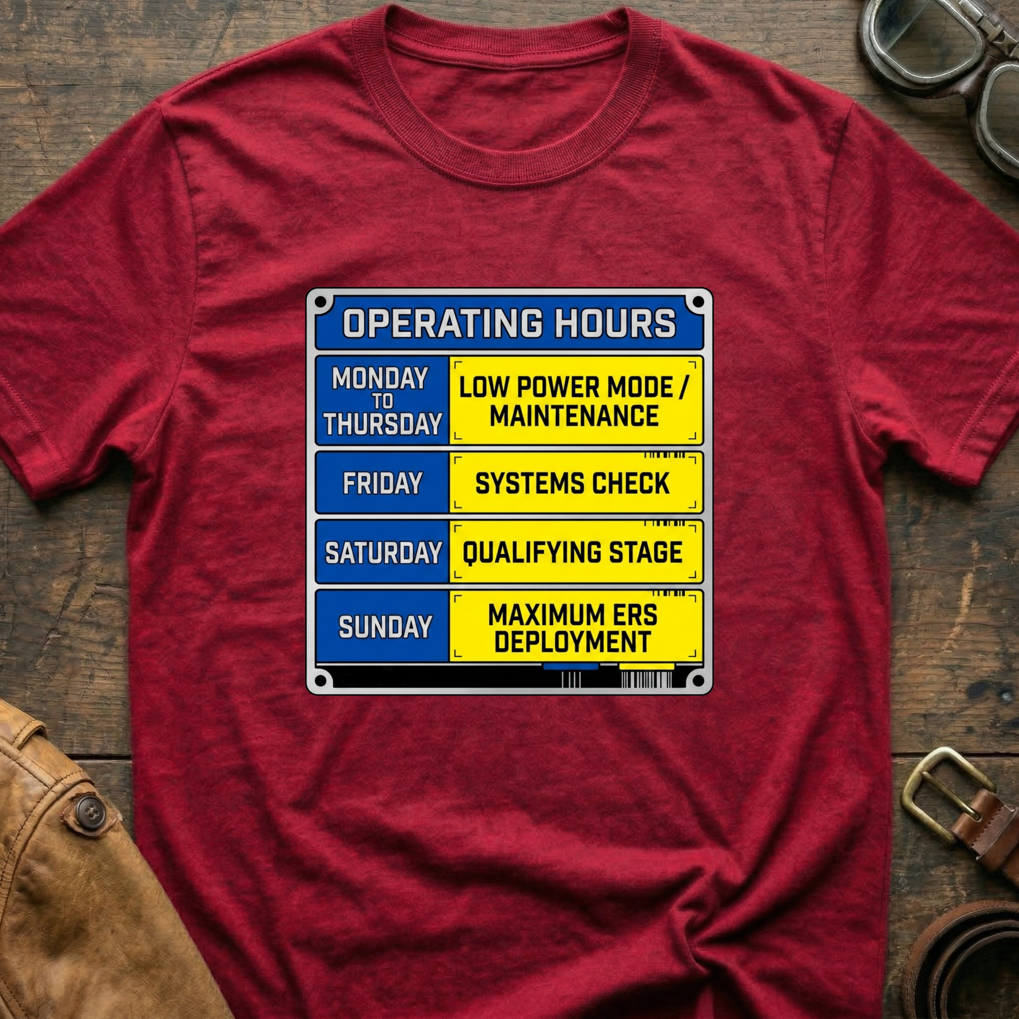 Operating Hours T-Shirt