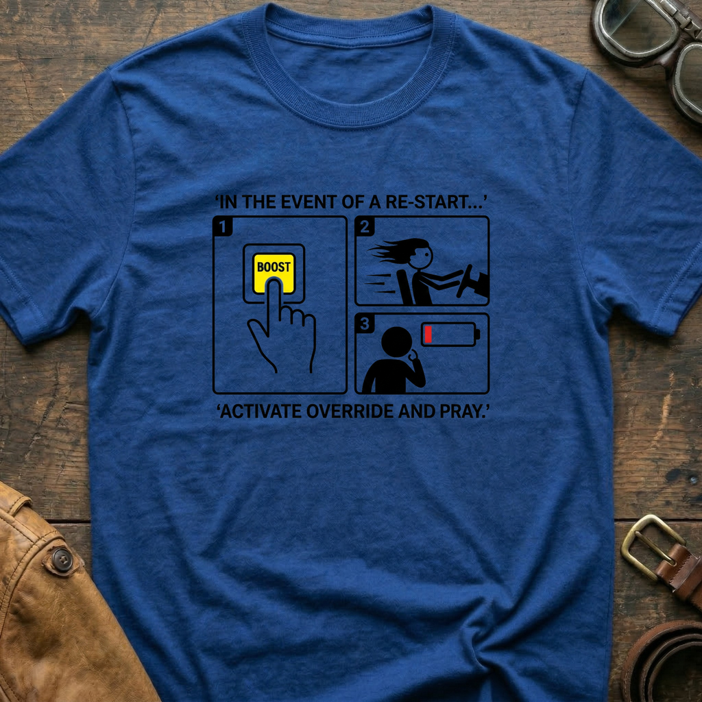 In the event of a Re-Start T-Shirt