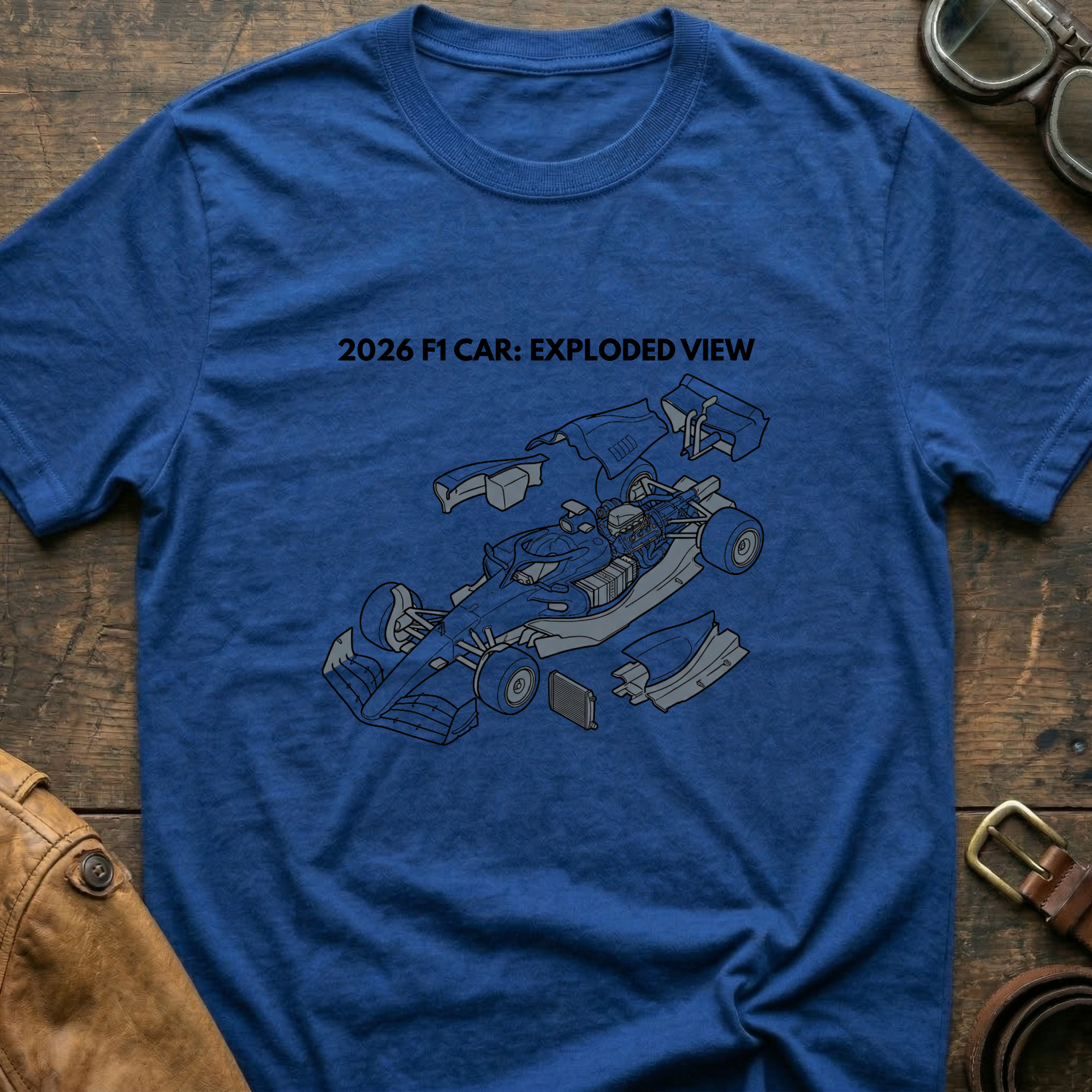 2026 F1 Exploded View T-Shirt