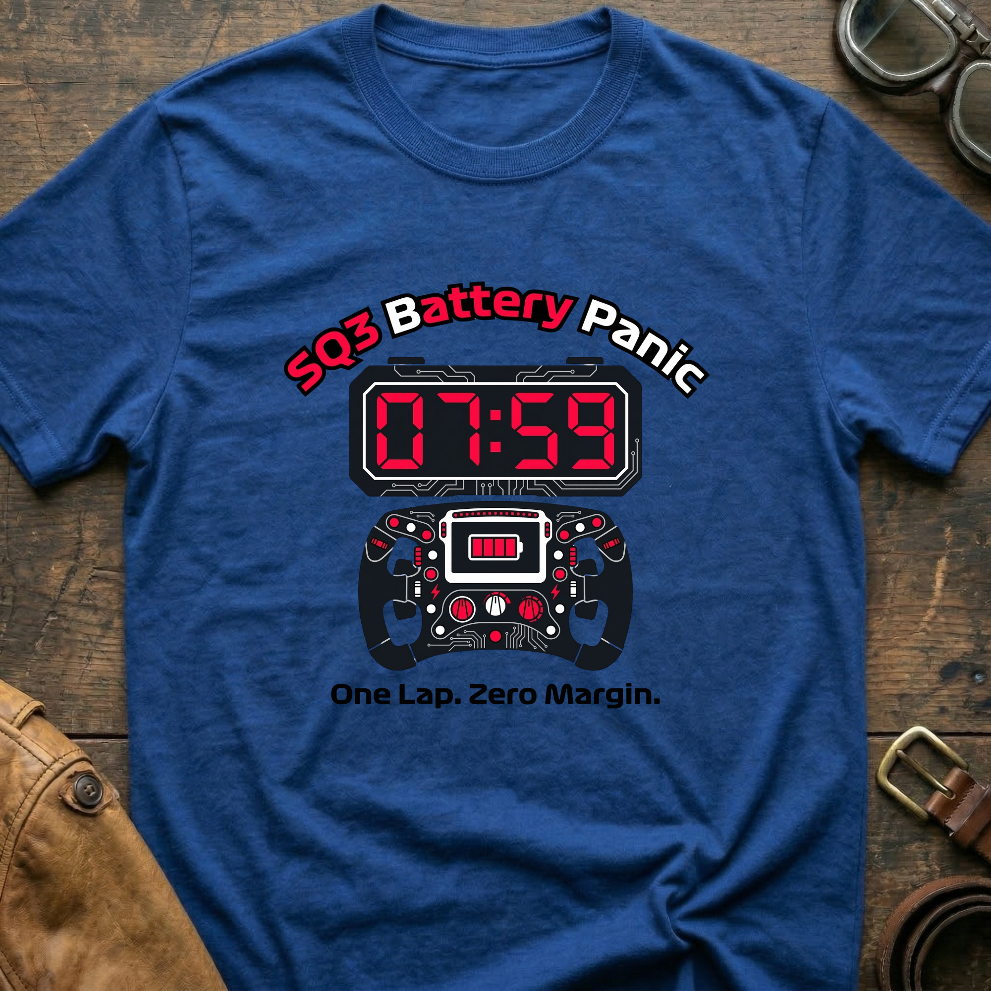 SQ3 Battery Panic T-Shirt