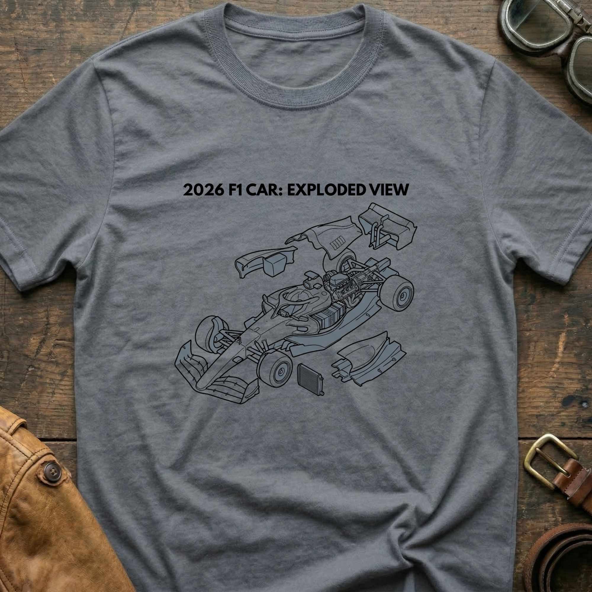 2026 F1 Exploded View T-Shirt