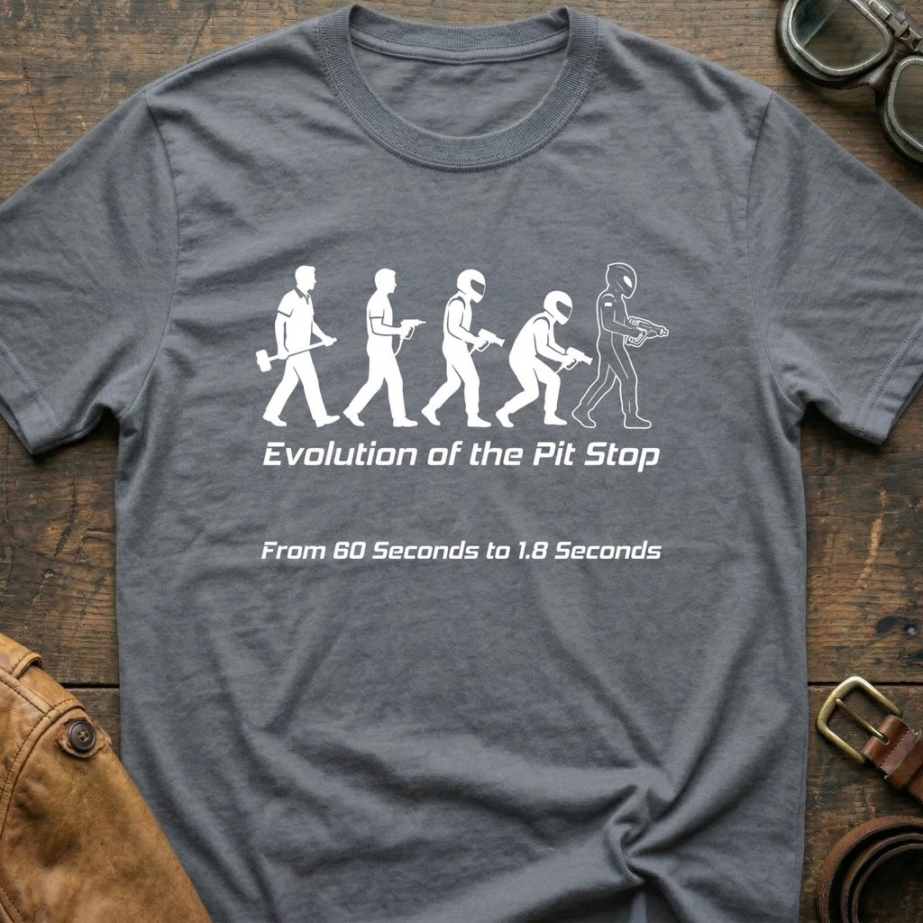 Evolution of the pit stop T-Shirt