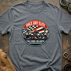 Race Day Elite T-Shirt — 'Full Send • No Limits' Vintage Racing Tee