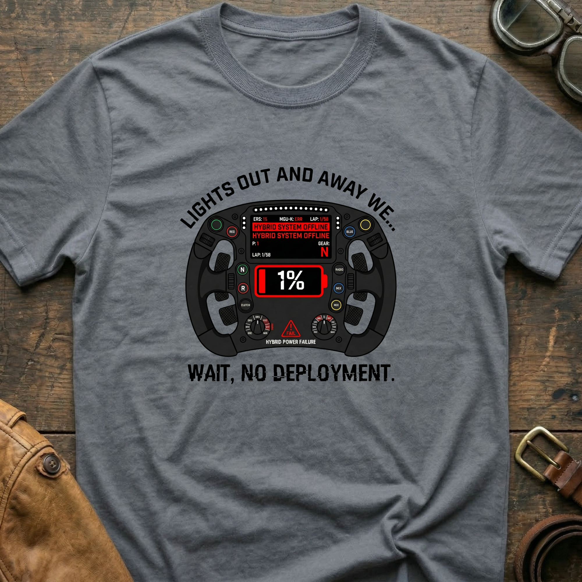 Lights Out And Away We Wait T-Shirt