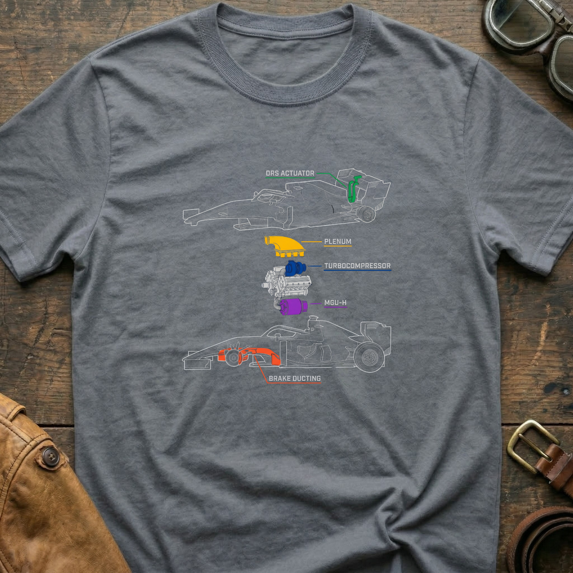 Technical Breakdown T-Shirt