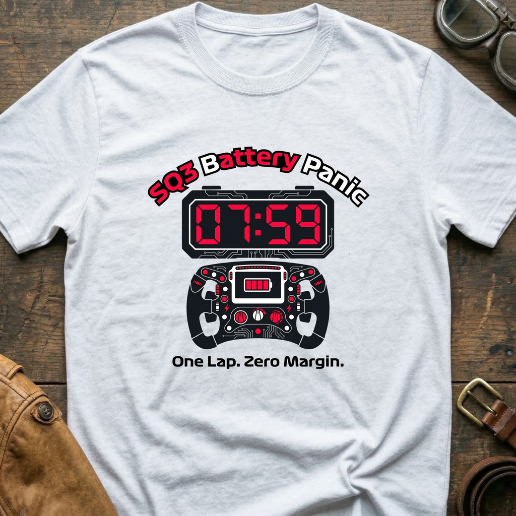 SQ3 Battery Panic T-Shirt