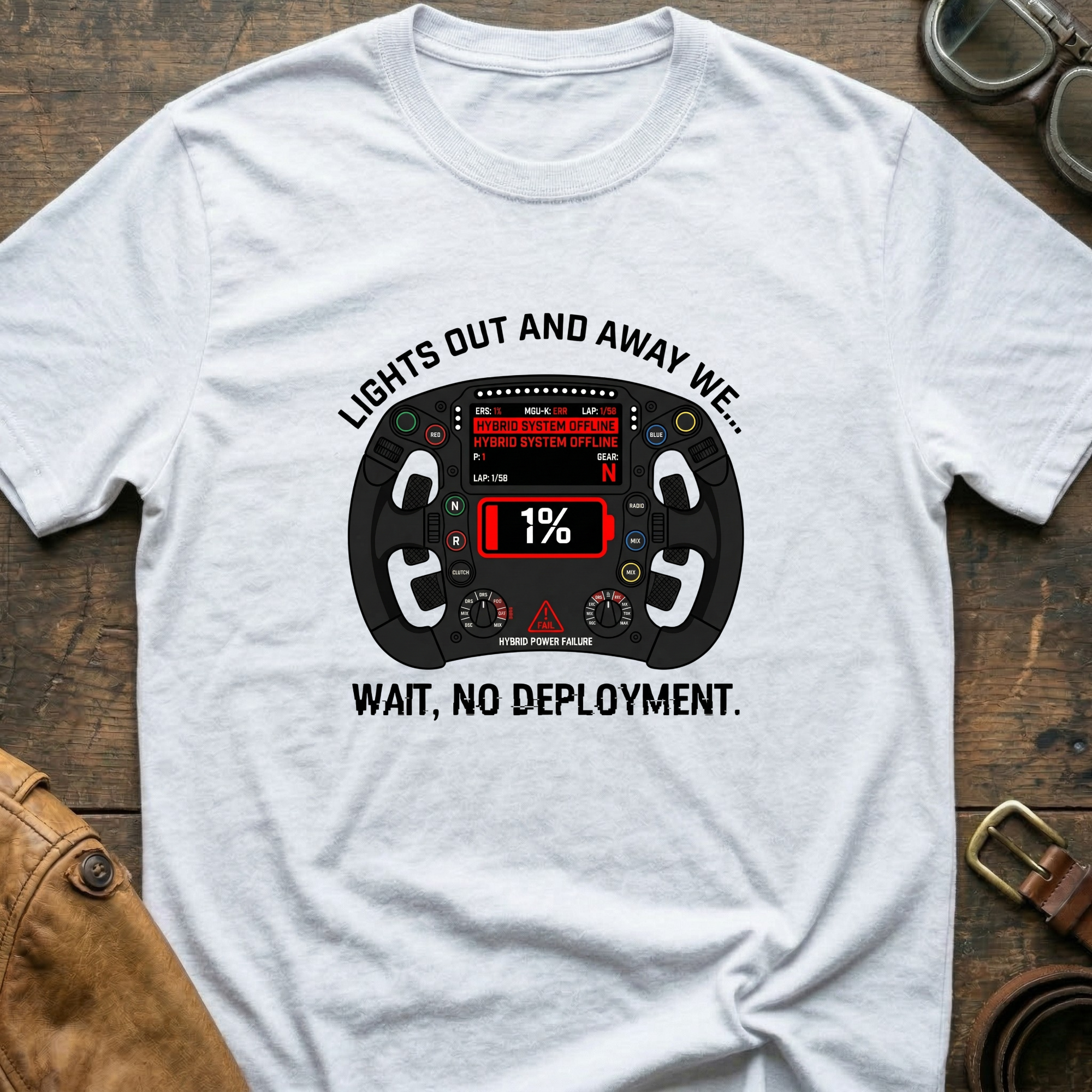 Lights Out And Away We Wait T-Shirt