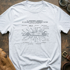 F1 Aerodynamic Schematic T-Shirt