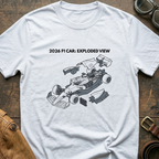 2026 F1 Exploded View T-Shirt