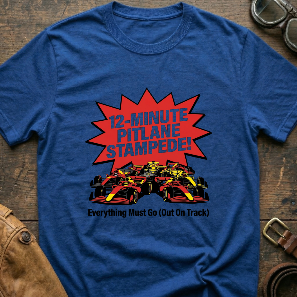 Everything must go (out on track)  T-Shirt