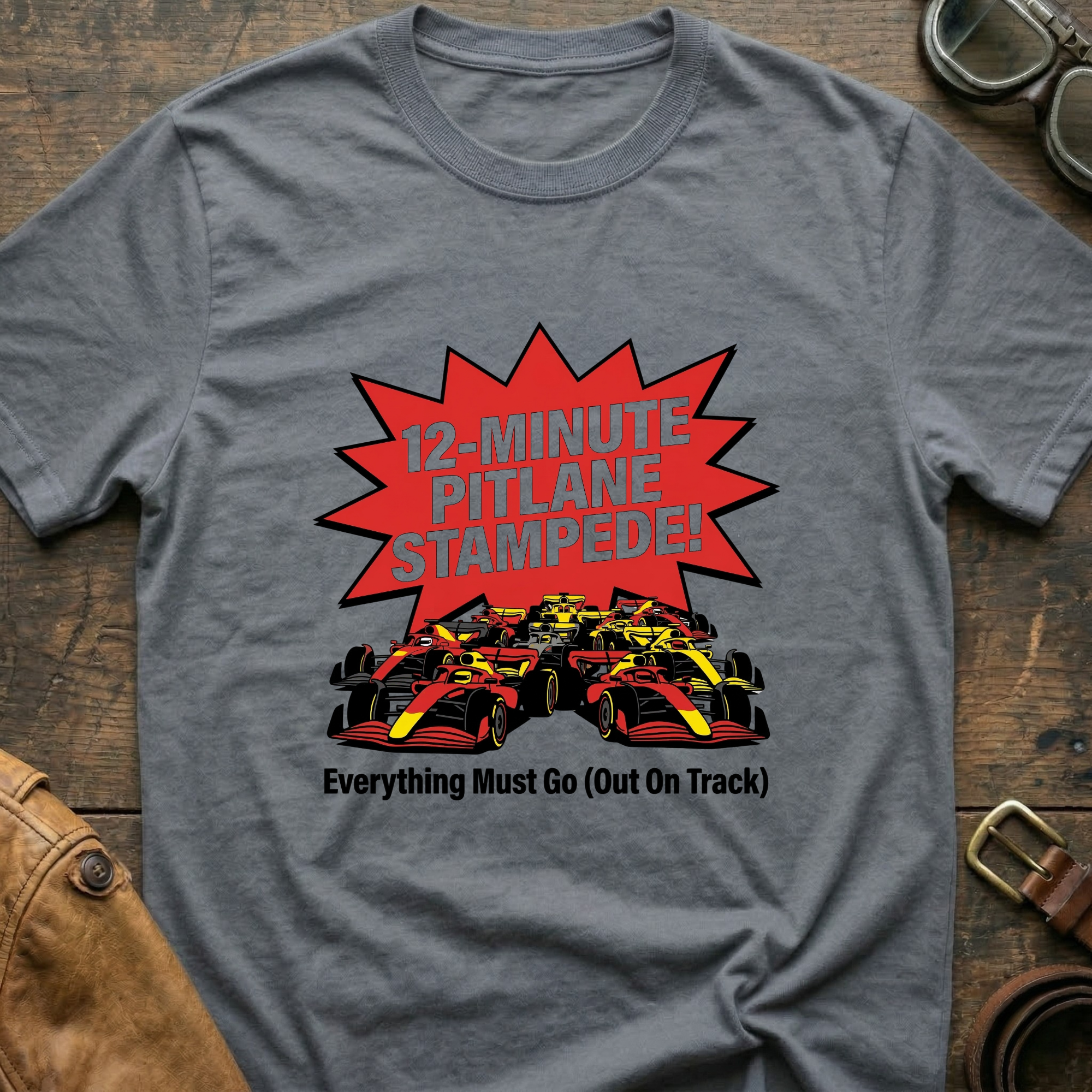 Everything must go (out on track)  T-Shirt